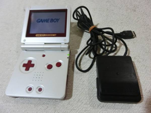 美品◇◇Nintendo ゲームボーイアドバンスSP ファミコンカラー 任天堂