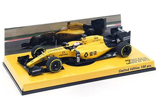 F1 支給品　ルノー　RENAULT イエロー ブラック ベスト Mサイズ 1⁄43 0 | ルノー RS16 中国GP F1 R.S.16 #20 SPARK-MODEL WINTER