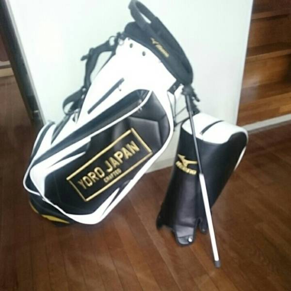美品:ミズノキャディバック 限定 YORO JAPAN Mizuno Pro YORO JAPAN