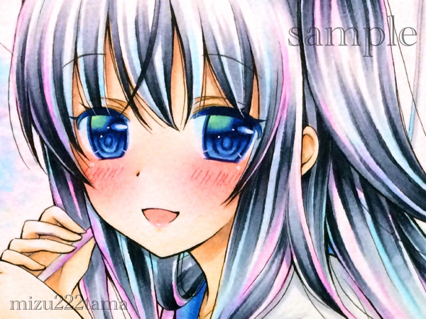 オリジナル 紫陽花とお天気雨 手描きイラスト サイズ イラストボード 手描きイラスト 売買されたオークション情報 Yahooの商品情報をアーカイブ公開 オークファン Aucfan Com