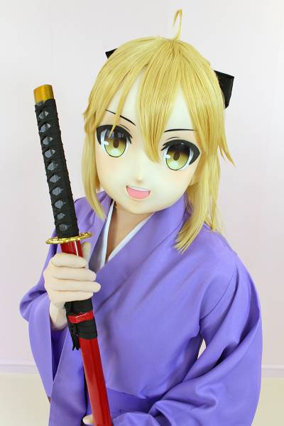 むにむに製作所 着ぐるみ FGO☆桜セイバー風マスク コスプレ・等身大 むにむに製作所 着ぐるみ FGO☆桜セイバー風マスク コスプレ・等身大