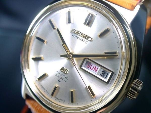 GRAND SEIKO グランドセイコー 14金/SS 6146-8000 自動巻 デイデイト 極美品☆