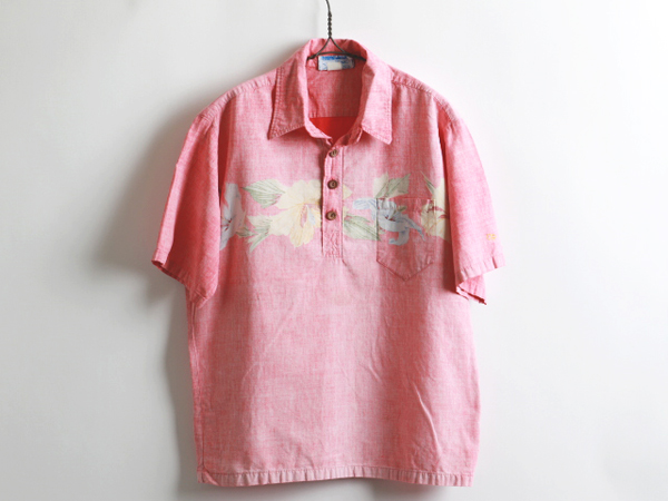  70's ビンテージ OCEAN PACIFIC OPグラデーション半袖ハワイアンシャツ XL コットン裏地(XLサイズ以上)｜売買されたオークション情報、yahooの商品情報をアーカイブ公開 - オークファン アロハシャツ
