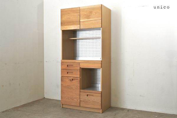 474 展示品 unico(ウニコ) HUTTE ヒュッテ キッチンボード・オープン