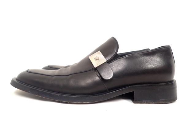 美品◇Gianni Versace ジャンニヴェルサーチ メデューサ金具 レザー