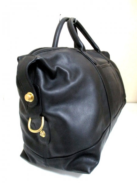 コーチ COACH バッグ ボストンバッグ レザー 黒 019 - 美品