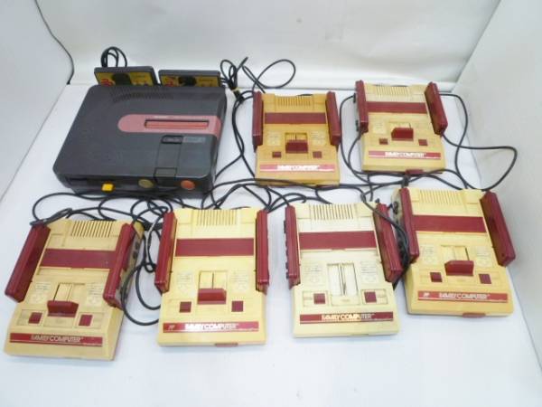 C8925☆ツインファミコン ファミコン本体 8台セット まとめ売り