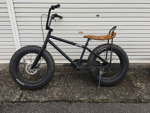 ファットバイク Bronx Custom マットブラック バナナシート ヒョウ柄 ビーチクルーザー 売買されたオークション情報 Yahooの商品情報をアーカイブ公開 オークファン Aucfan Com