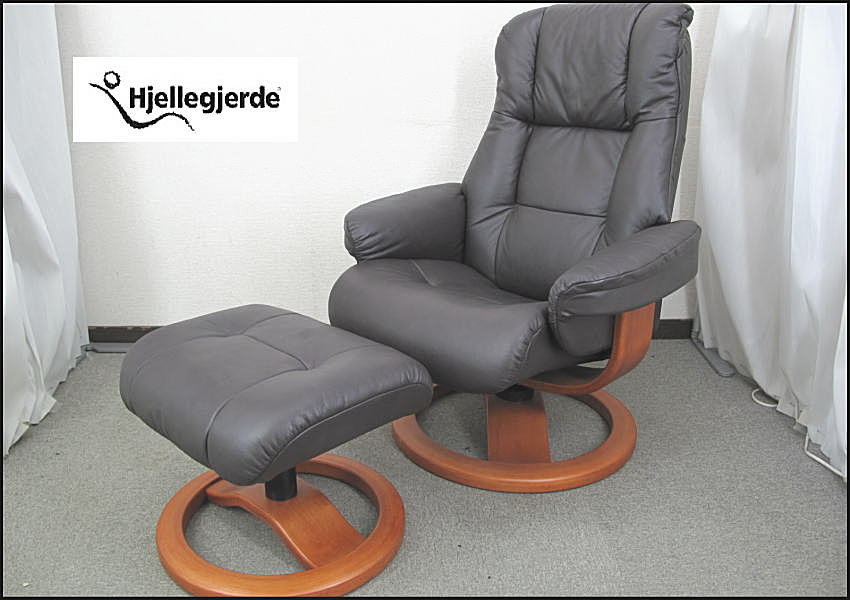 □美品□Hjellegjerde/イエリアーダ□リクライニングチェア