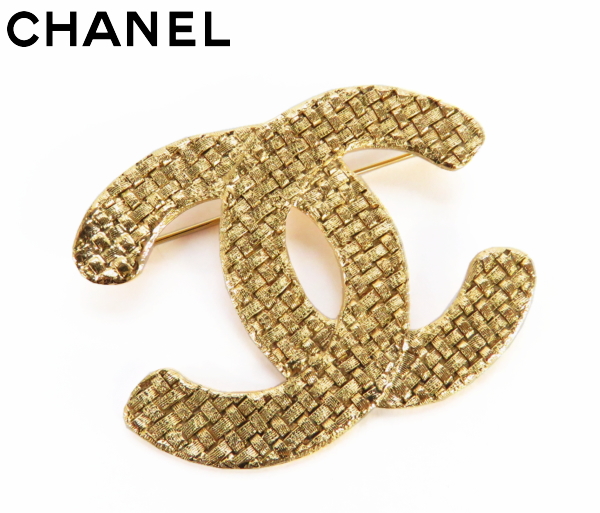 シャネルCHANELココマーク ゴールド ブローチ小物アクセサリー