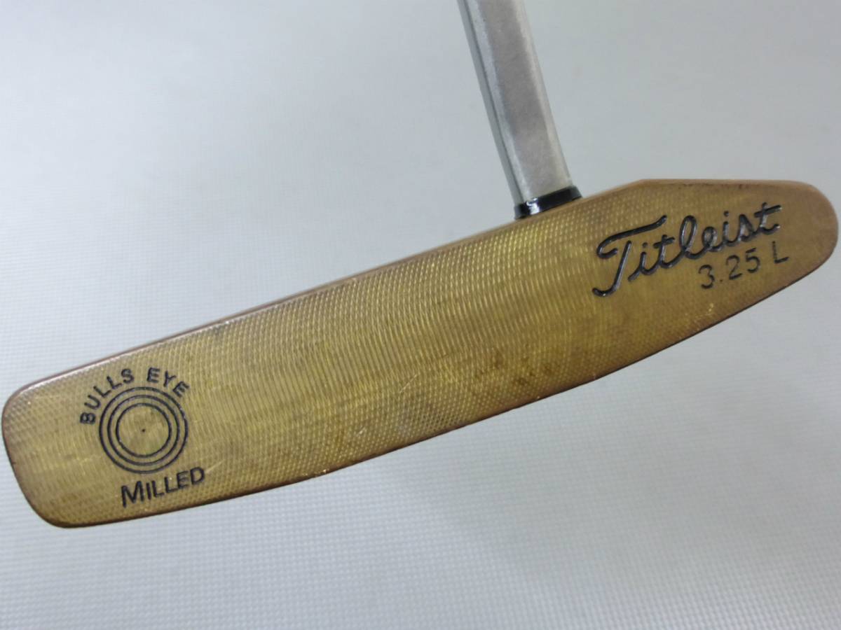 ☆ Titleist タイトリスト BULLS EYE MILLED 3.25L パター ☆1176 