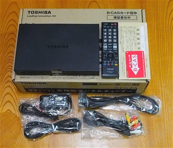 【 東芝レグザ D-TR1 】REGZA 地上・BS・CSデジタルハイビジョンチューナー