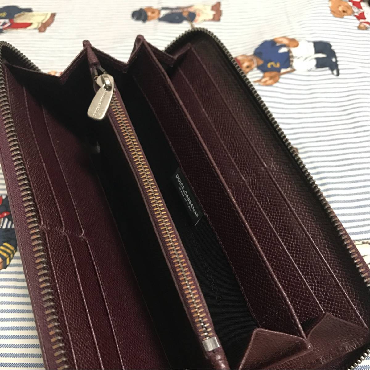 長財布 財布 ドルチェ&ガッバーナ ラウンドファスナー ドルチェ 