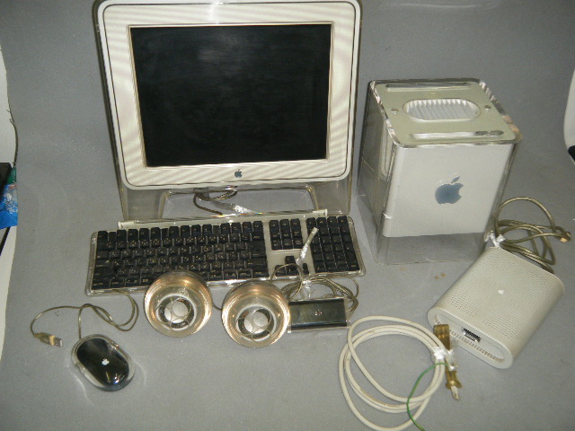 ◎ジャンク◎ アップル Power Mac G4 Cube 付属品多数（モニター