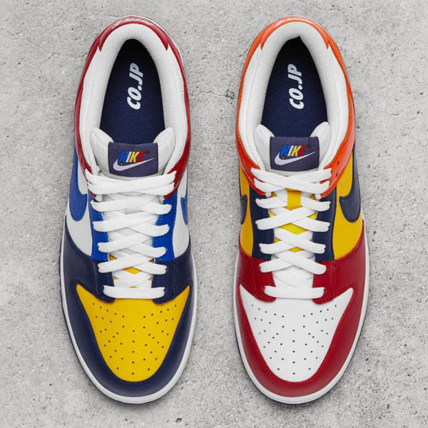 25.5cm 新品 NIKE ナイキ DUNK LOW JP QS WHAT THE BE TRUE TO YOUR SCHOOL CO.JP ダンク ロー ホワット ザ AA4414-400 黒タグ US7.5