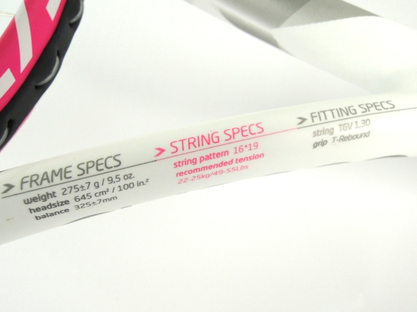 【1円】 中古 状態良好 T-Rebound Pro Lite 275 4 1/4-2 テニス ラケット Y2568942_10