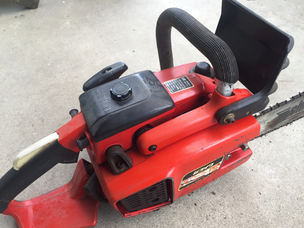 チェーンソーshindaiwa E350AV 中古品