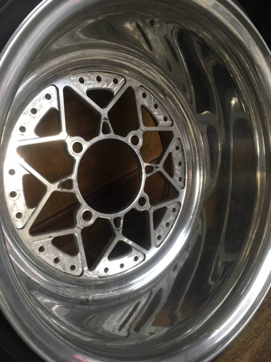 ズーマー USDM GY6用 アルミホイール前後 4J 8J