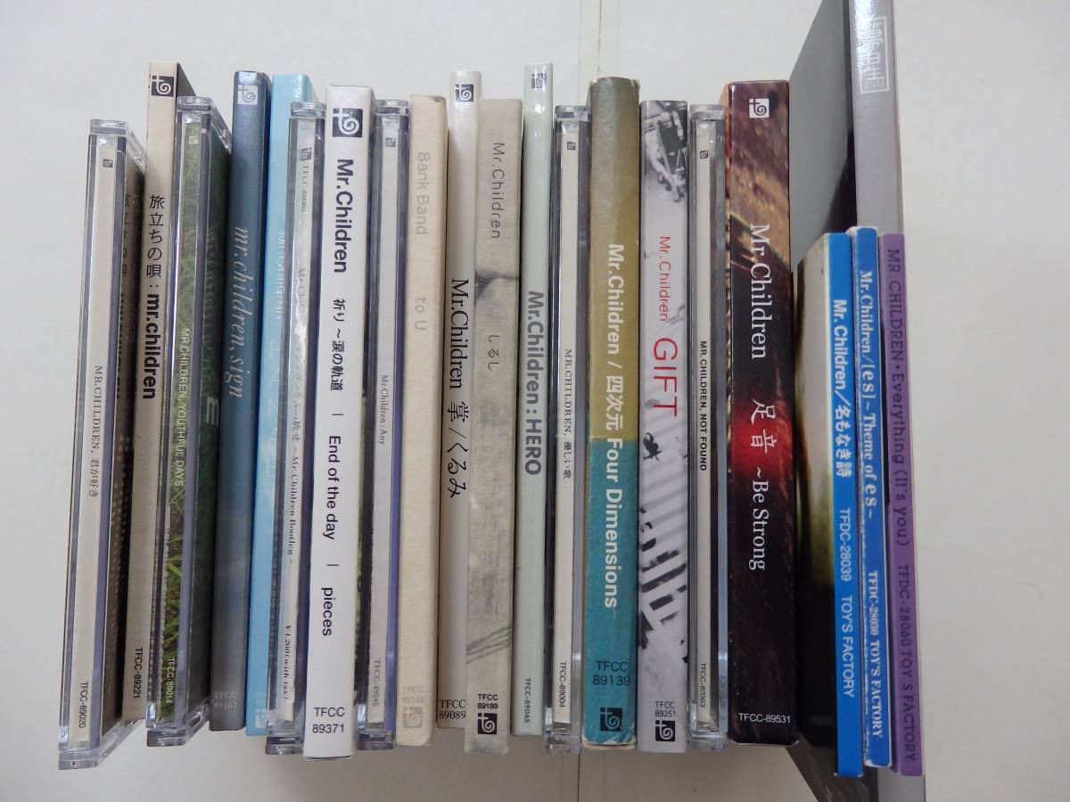 即決●mr.children●豪華シングルCD22枚セット●DVD付有
