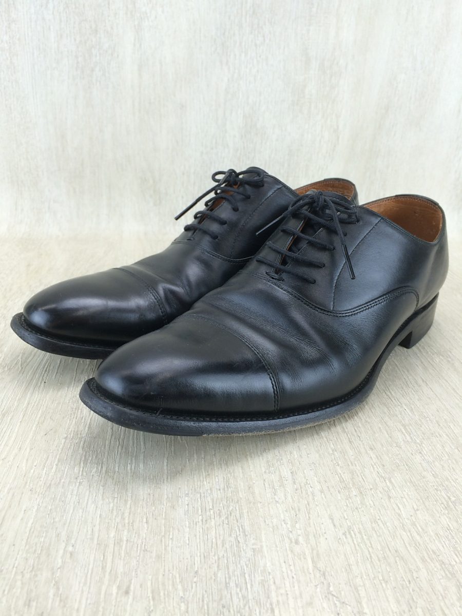 scotch grain◇ドレスシューズ/24.5cm/BLK/レザー scotch grain 【公式