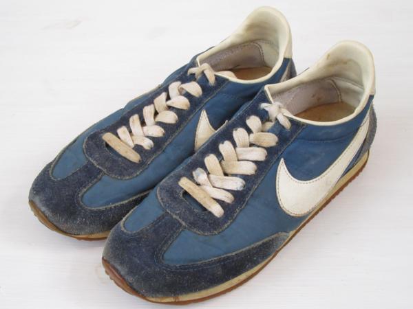 ●●vintage 82年製 NIKE ROAD RUNNER ナイキ ロードランナー 韓国製 サイズ7 ネービーxホワイト●●