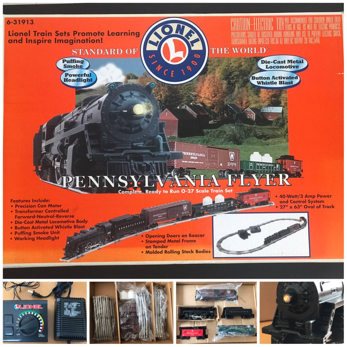 ライオネル LIONEL 3線式Oscale 6-31913 PENNSYLVANIA FLYER