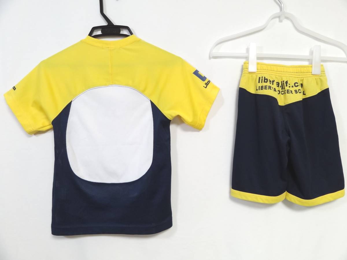 リベルタ サッカースクール ユニフォーム 上下セット Jss ジュニア 1 130cm相当 送料164 上下セット 売買されたオークション情報 Yahooの商品情報をアーカイブ公開 オークファン Aucfan Com