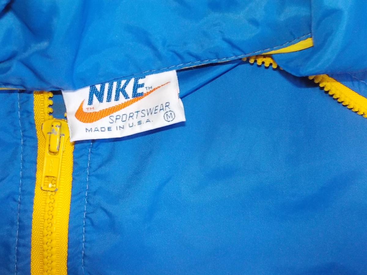 NIKE オレンジタグ 70s メイドイン USA 希少 ナイロンジャケット 