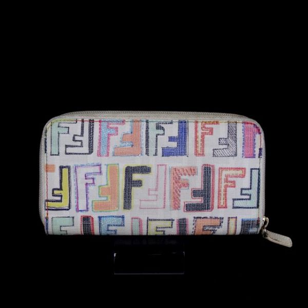 本物 フェンディ FENDI マルチカラー ズッカ 長財布 ラウンド 本物 フェンディ FENDI マルチカラー ズッカ 長財布 ラウンド