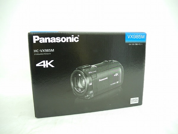 未使用】Panasonic デジタル4K ビデオカメラ HC-VX985M ホワイト 10097076