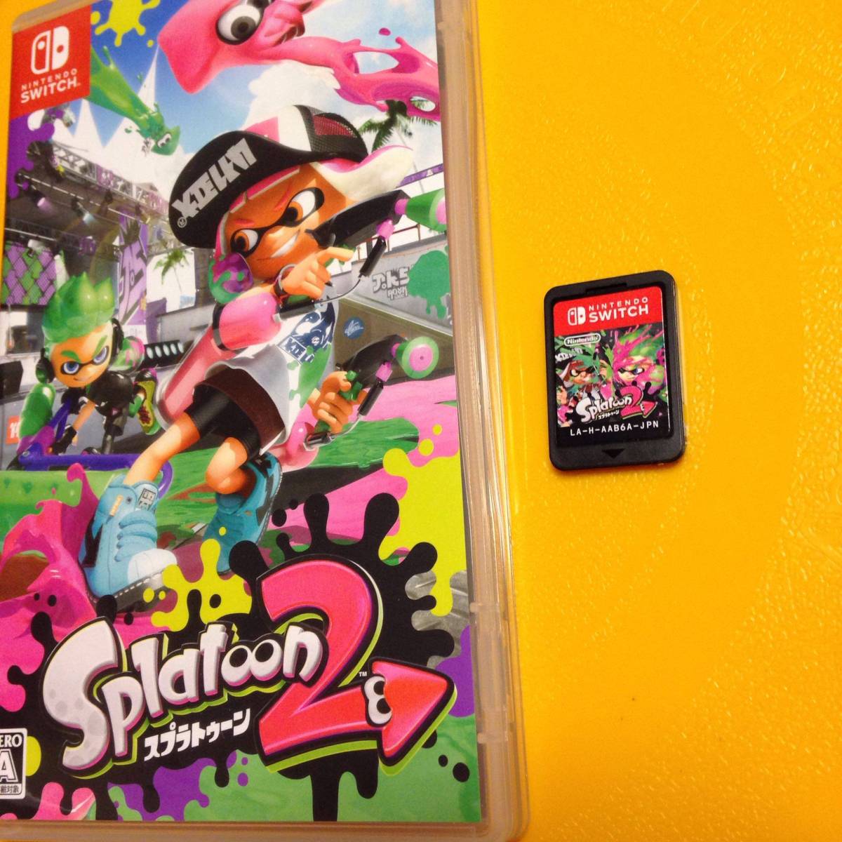 Switch スプラトゥーン2 中古 美品 ニンテンドースイッチ ソフト 