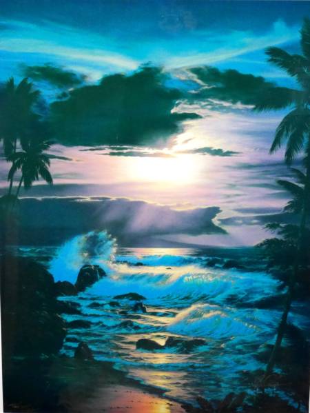 新作随時アップ中 ラッセン『インペリアルグロウ』◆シルクスクリーン◆直筆サイン有◆人気！特大！