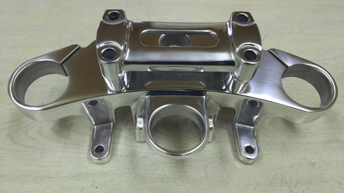 当時物ゼファー400（ZR400C)ゼファーx400 初期型トップブリッジ 鏡面 