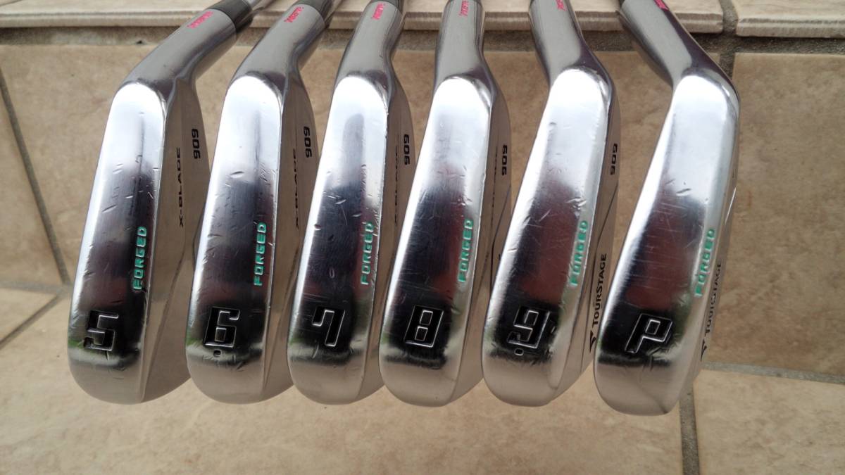 限定2000SET ツアーステージ X-BLADE 909 6本 #5-Pw DG(S200) 6～P 