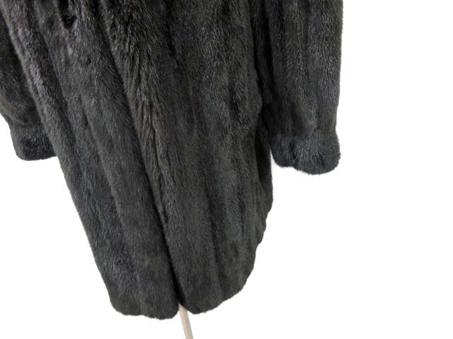 最高級 BLACK GLAMA ブラックグラマ コート ミンク 毛皮 9~11 最高級 BLACK GLAMA ブラックグラマ コート ミンク 毛皮 9~11