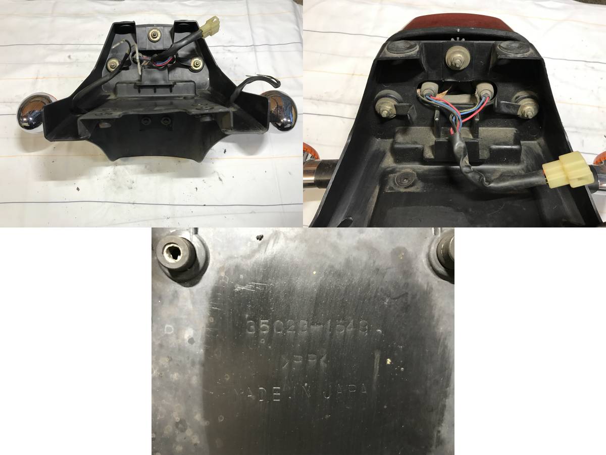 ZEPHYR χ 純正 リアフェンダー テール ウインカー セット ZR400c ZR400