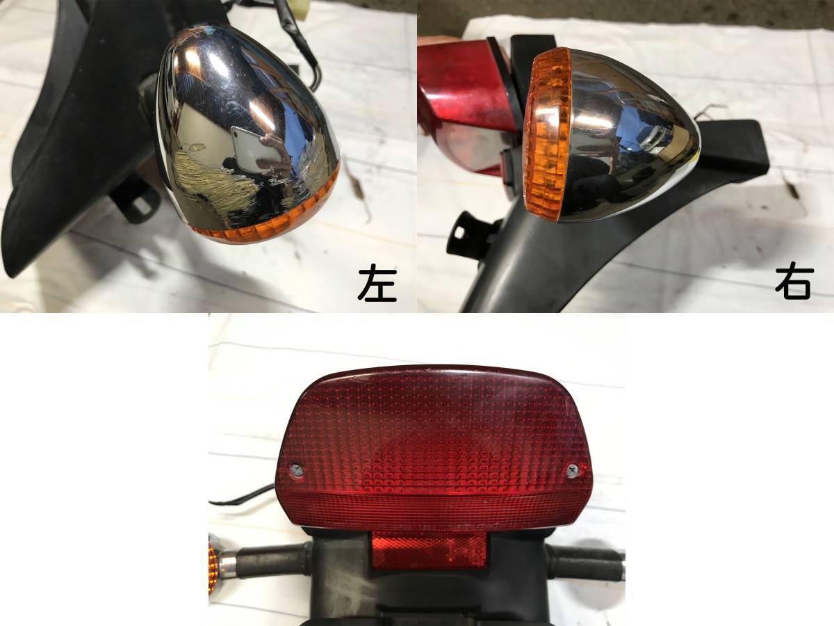 ゼファーχリアフェンダー ウインカーセット（純正） ゼファーχリアフェンダー ウインカーセット（純正） ZEPHYR χ 純正