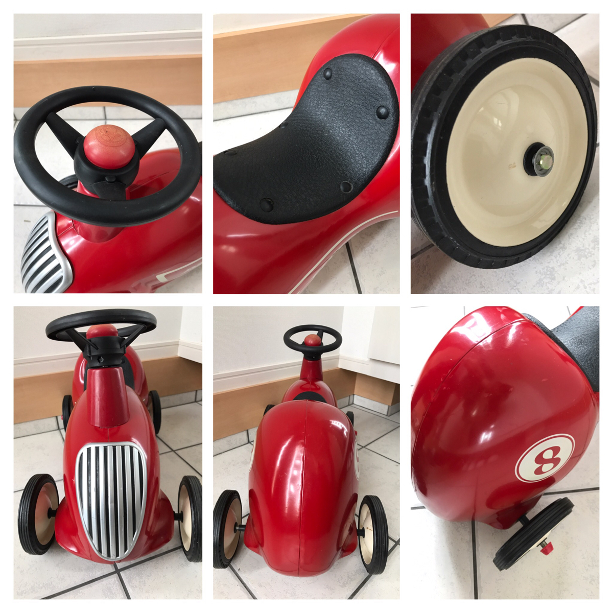 ラジオフライヤー Radio Flyer 三輪車 四輪車 子供 乗用おもちゃ 中古 