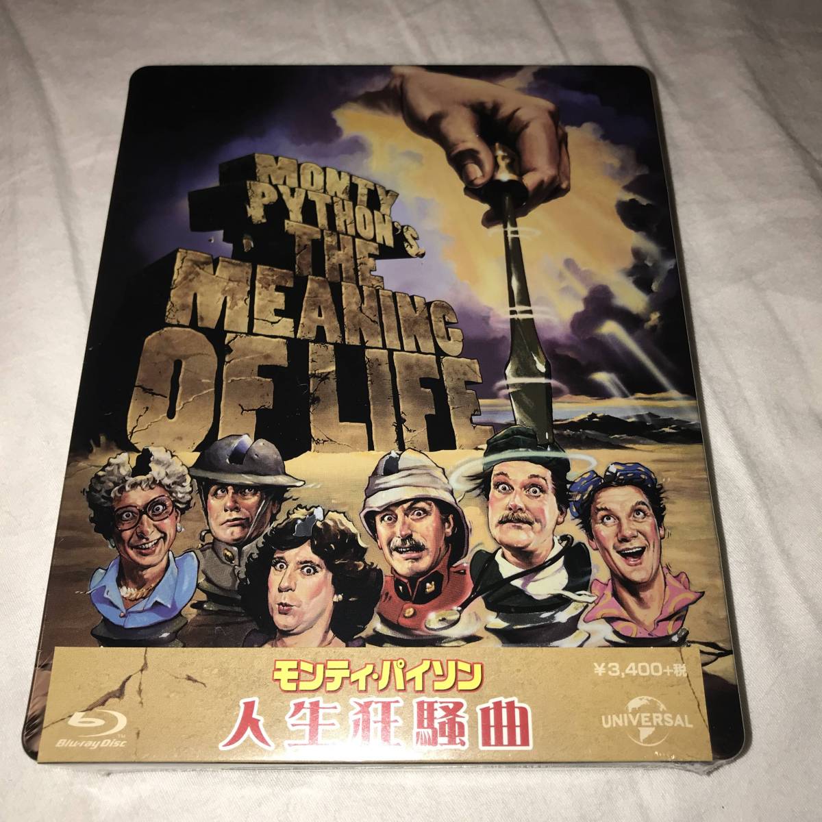 スチールブック仕様ブルーレイ モンティ パイソン 人生狂騒曲 外国映画 売買されたオークション情報 Yahooの商品情報をアーカイブ公開 オークファン Aucfan Com