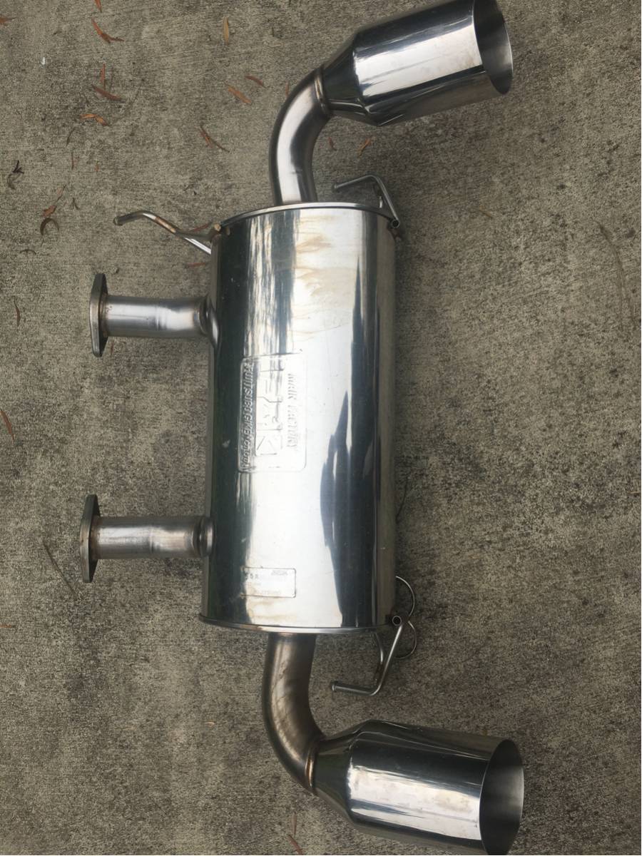 ckv36 スカイラインクーペ フジツボマフラー