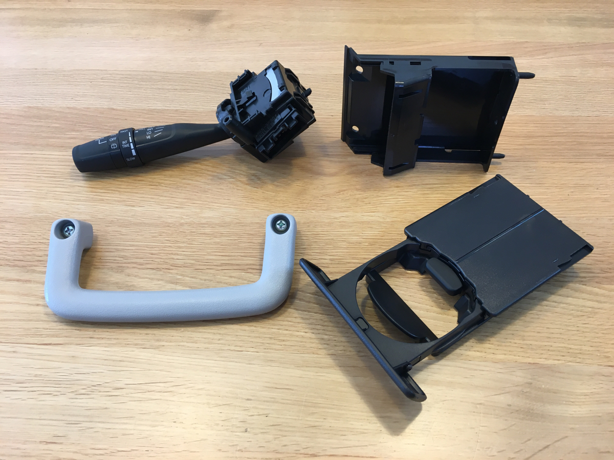 【未使】JB23W ジムニー 快適装備 ワイパー スイッチ カップホルダー アシストグリップ