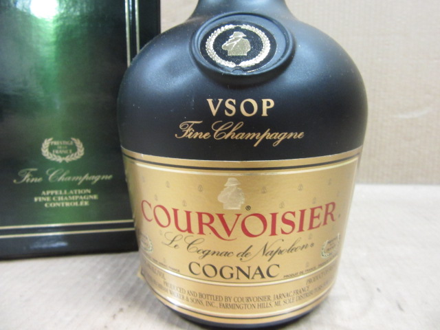 未開栓Courvoisier 未開栓 COURVOISIER クルボアジェ VSOP コニャック