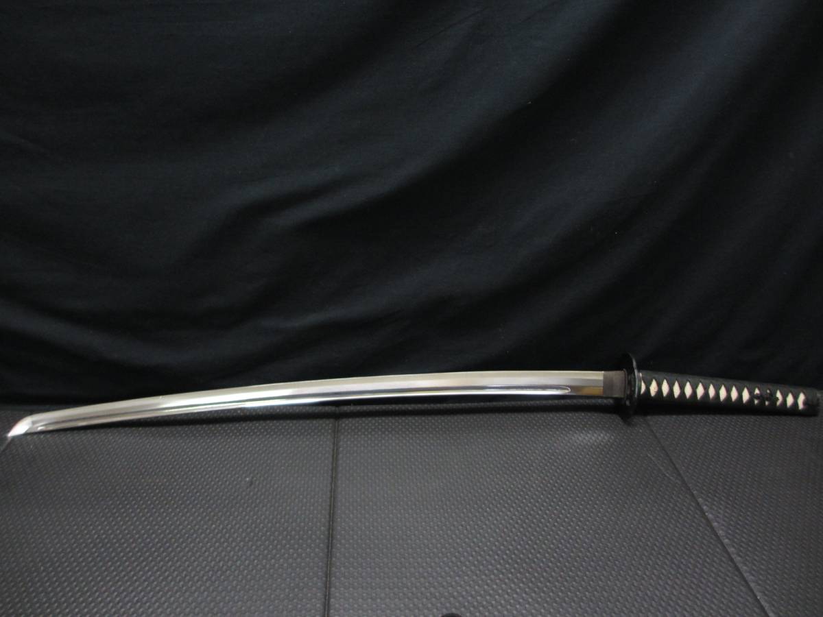 【居合刀】 練習用 模造刀 日本刀 約98cm 樋入り 中古