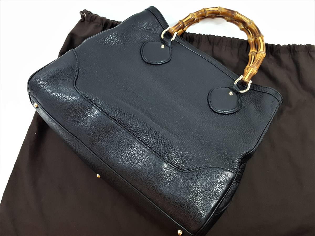 GUCCI グッチ バンブー 極美品 美品 トートバッグ オールドグッチ 
