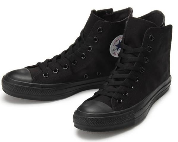 CONVERS ALL STAR FLAPZIP HI 黒 26.5cm オールスター フラップジップ ハイ ブラック