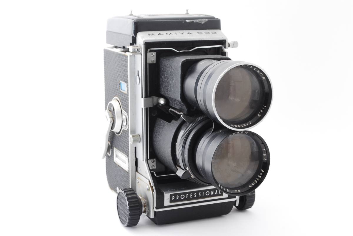 希少】マミヤ Mamiya Sekor 250mm F6.3 TLR 希少 MAMIYA C33 PRO