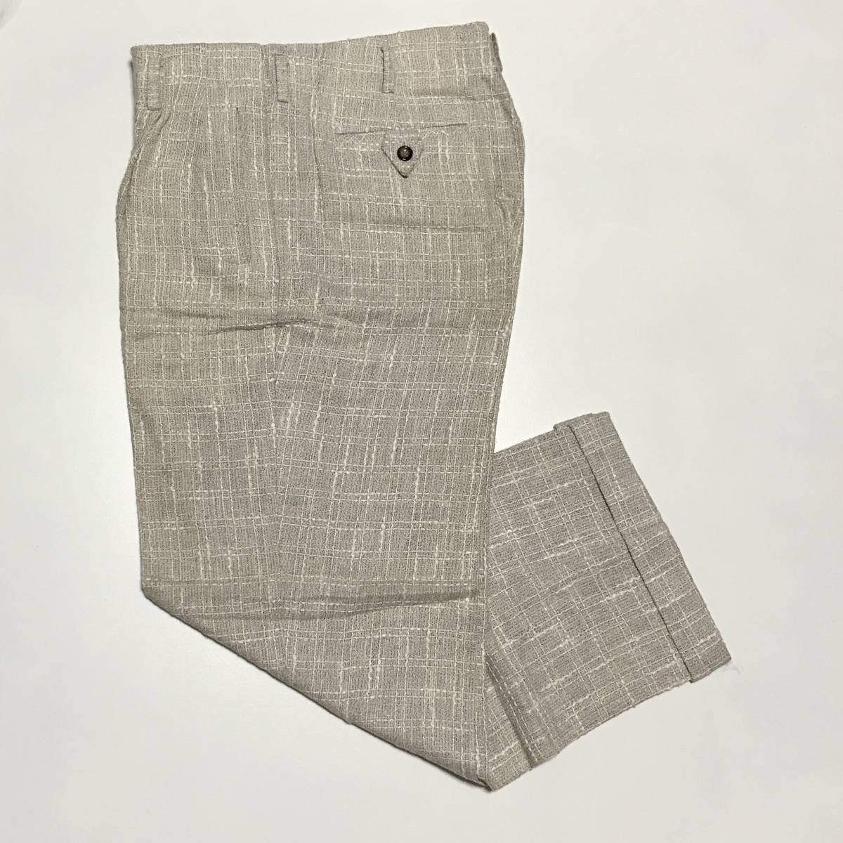 The King ザ キング ロカパン 2タック パンツ スラックス 1950s 格子