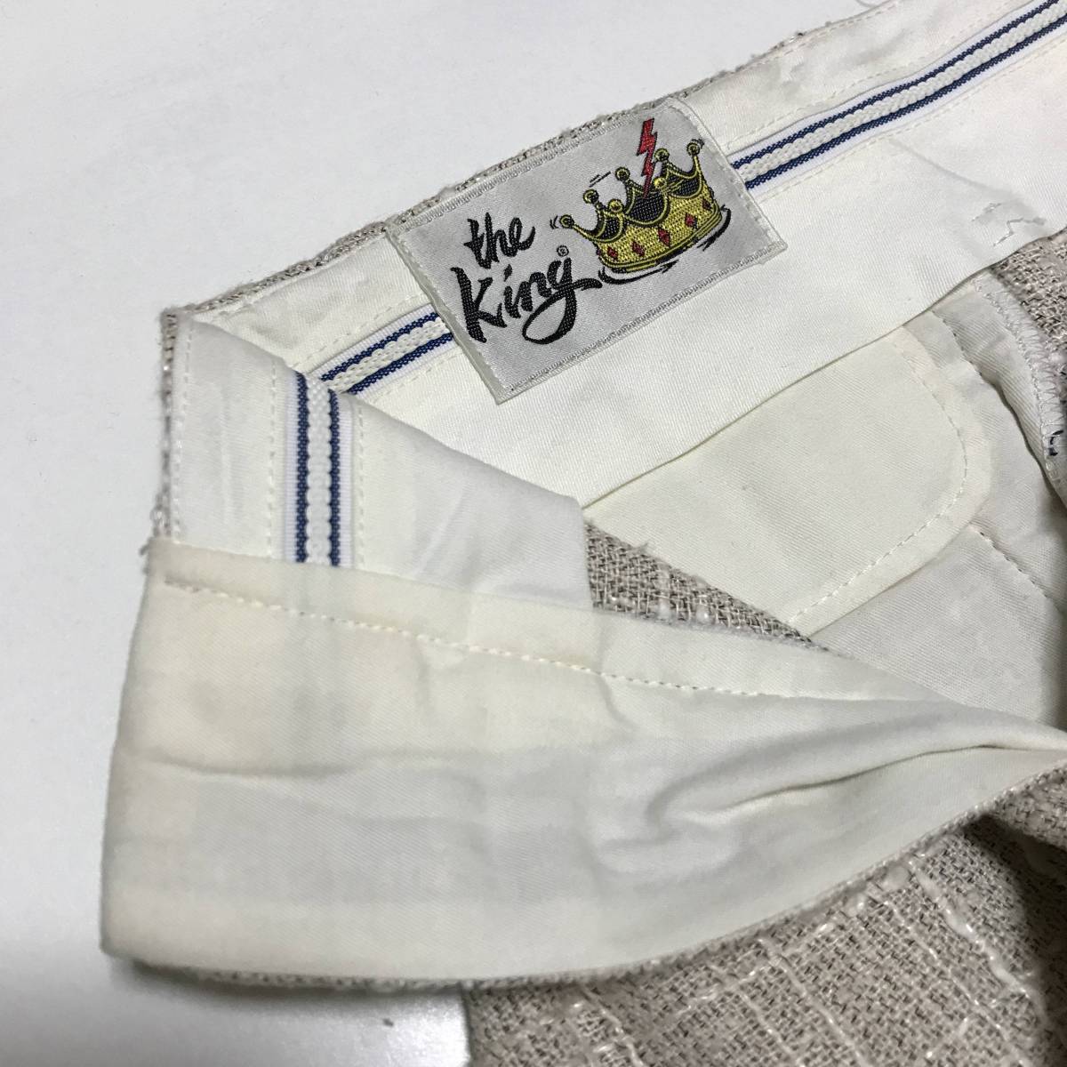 The King ザ キング ロカパン 2タック パンツ スラックス 1950s 格子