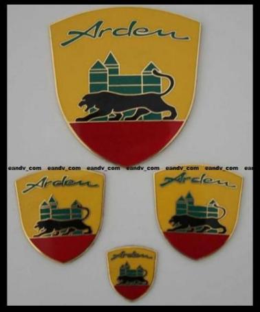 アーデン 即納 正規 本物アーデン エンブレム バッジ ジャガーSタイプX