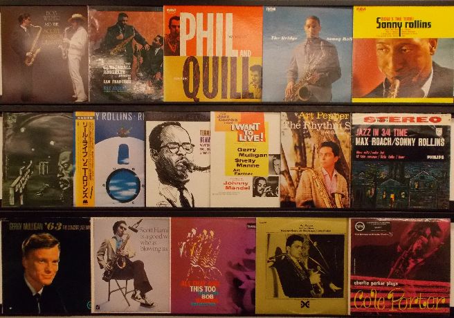 【中古LP】ジャズ/サックス特集/Sロリンズ他55枚セット②